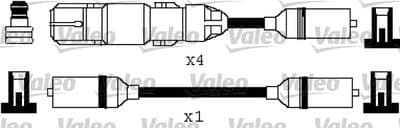Juego de cables de encendido VALEO 346334