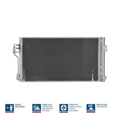 Condensador, aire acondicionado NISSENS 94674