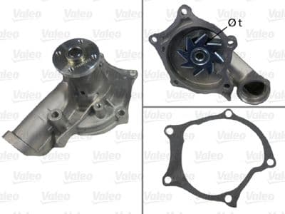Bomba de agua, refrigeración del motor VALEO 506617