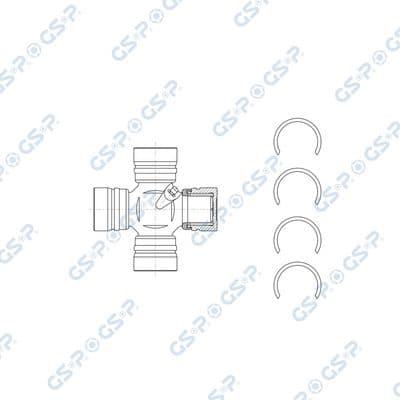 Junta, árbol cardán GSP UJ900176