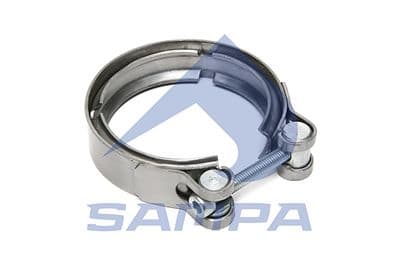 Pieza de fijación, sistema de escape SAMPA 010.2626