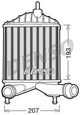 Radiador de aire de admisión DENSO DIT09101