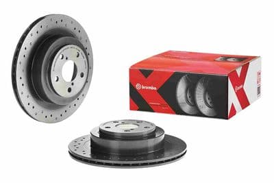 Disco de freno BREMBO 09.B041.1X