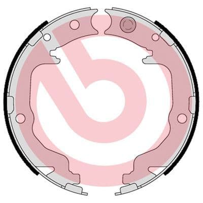 Juego de zapatas de frenos, freno de mano BREMBO S 11 511