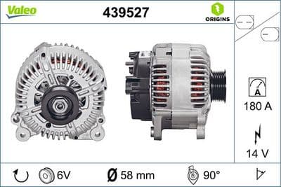 Alternador VALEO 439527