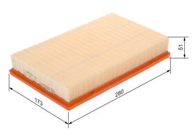 Filtro de aire BOSCH 1 457 433 096