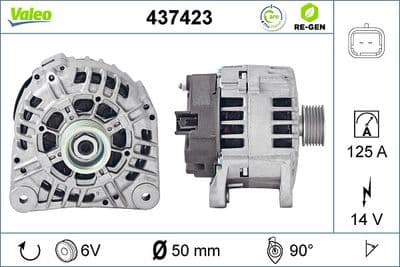 Alternador VALEO 437423