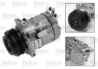 Compresor, aire acondicionado VALEO 699817