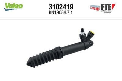 Cilindro esclavo, clutch VALEO 3102419