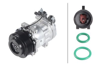 Compresor, aire acondicionado HELLA 8FK 366 204-141