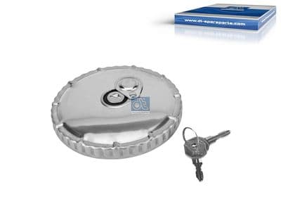 Cierre, tanque de combustible DT Spare Parts 4.61630