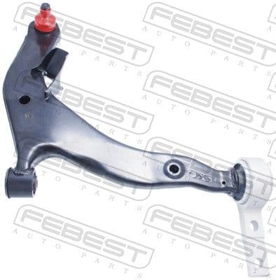 Brazo oscilante, suspensión de ruedas FEBEST 0224-Z50RH