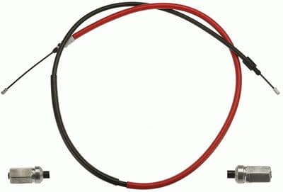 Cable de accionamiento, freno de estacionamiento TRW GCH434