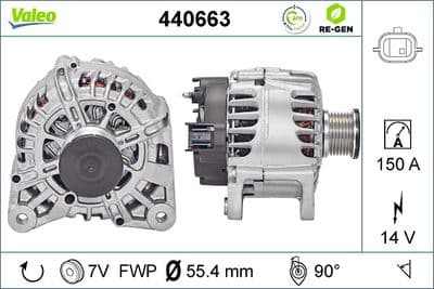 Alternador VALEO 440663