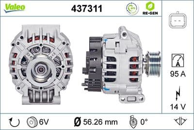 Alternador VALEO 437311