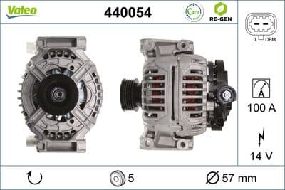 Alternador VALEO 440054