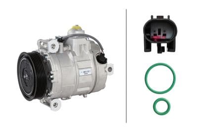 Compresor, aire acondicionado HELLA 8FK 366 203-741
