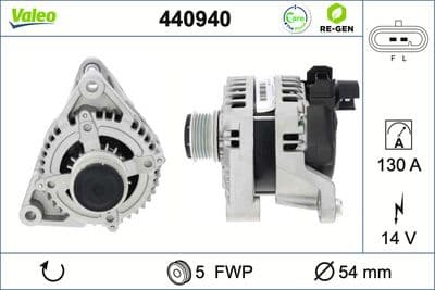 Alternador VALEO 440940