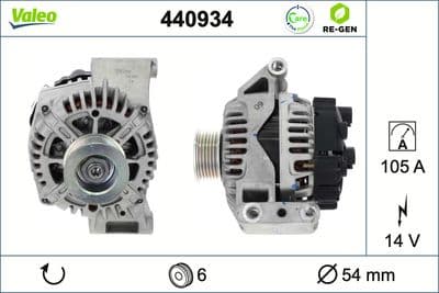 Alternador VALEO 440934