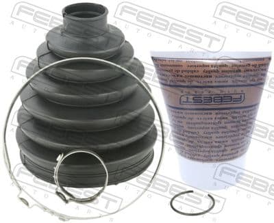 Juego de fuelles, eje de transmisión FEBEST 1217P-IX35D7