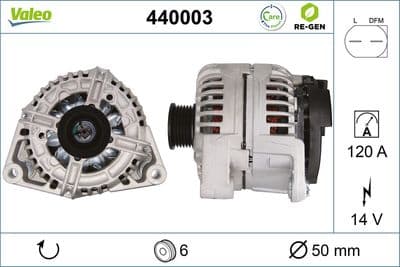 Alternador VALEO 440003