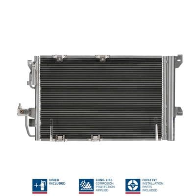 Condensador, aire acondicionado NISSENS 94650