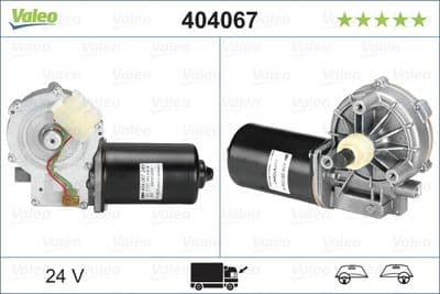 Motor del limpiaparabrisas VALEO 404067