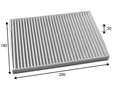 Filtro, aire del interior VALEO 715724