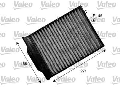 Filtro, aire del interior VALEO 715539