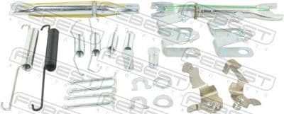 Juego de accesorios, zapatas de freno de estacionamiento FEBEST 0304-CIVR-KIT