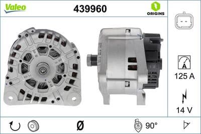 Alternador VALEO 439960