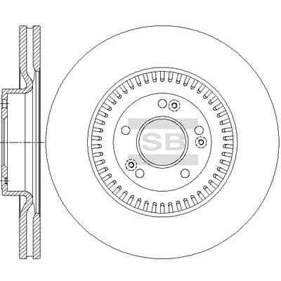 Disco de freno Hi-Q SD1149