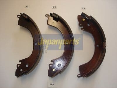 Juego de zapatas de frenos JAPANPARTS GF-583AF