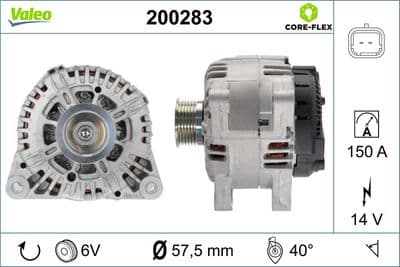 Alternador VALEO 200283