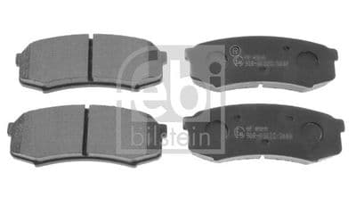 Juego de balatas de freno FEBI BILSTEIN 170626