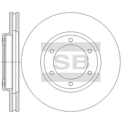 Disco de freno Hi-Q SD4697