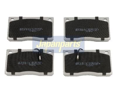 Juego de balatas de freno JAPANPARTS PA-0715AF