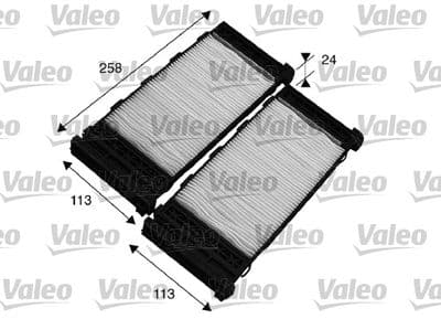 Filtro, aire del interior VALEO 715575