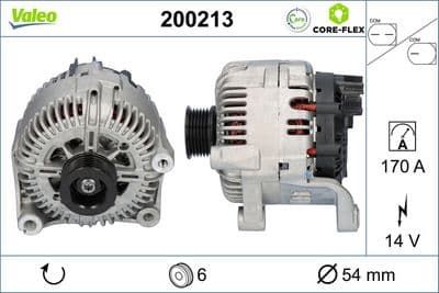 Alternador VALEO 200213