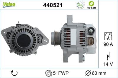 Alternador VALEO 440521
