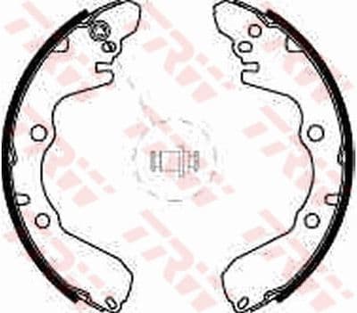 Juego de zapatas de frenos TRW GS8587