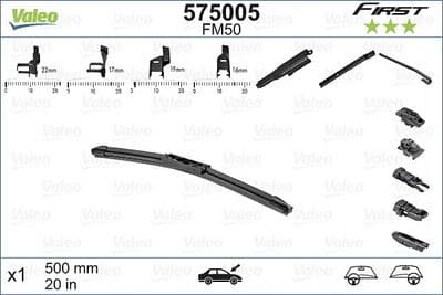 Limpiaparabrisas VALEO 575005