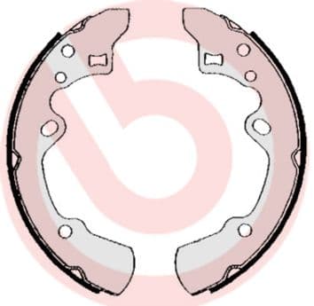 Juego de zapatas de frenos BREMBO S 49 503
