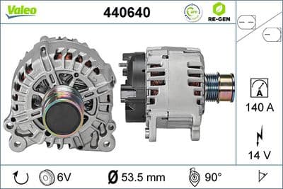 Alternador VALEO 440640