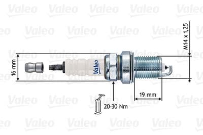 Bujía de encendido VALEO 246892