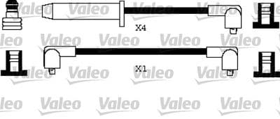 Juego de cables de encendido VALEO 346397