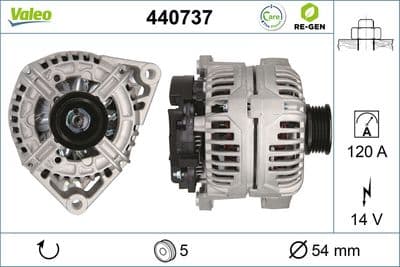 Alternador VALEO 440737