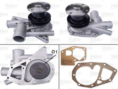 Bomba de agua, refrigeración del motor VALEO 506341