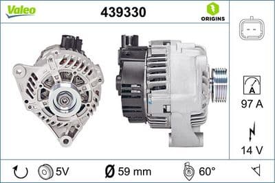 Alternador VALEO 439330