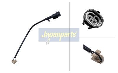 Contacto de aviso, desgaste de balatas de frenos JAPANPARTS BPW-289